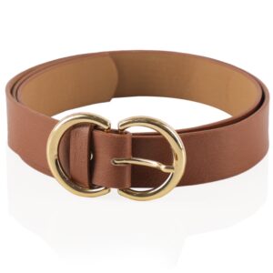 ceinture en cuir marron