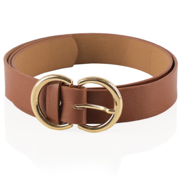 ceinture en cuir marron